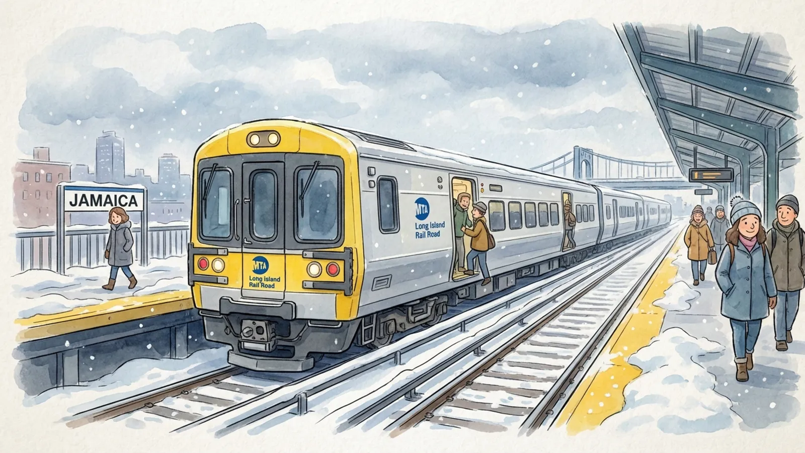 NYC LIRR Bounces Back After Winter Storm