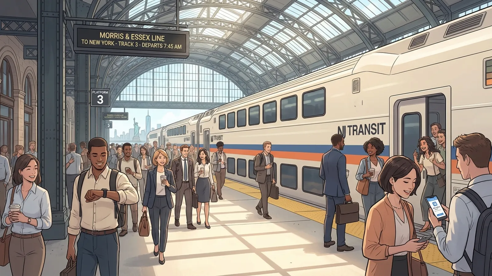 NYC-NJ Transit Adapts After M&E Line Disruption