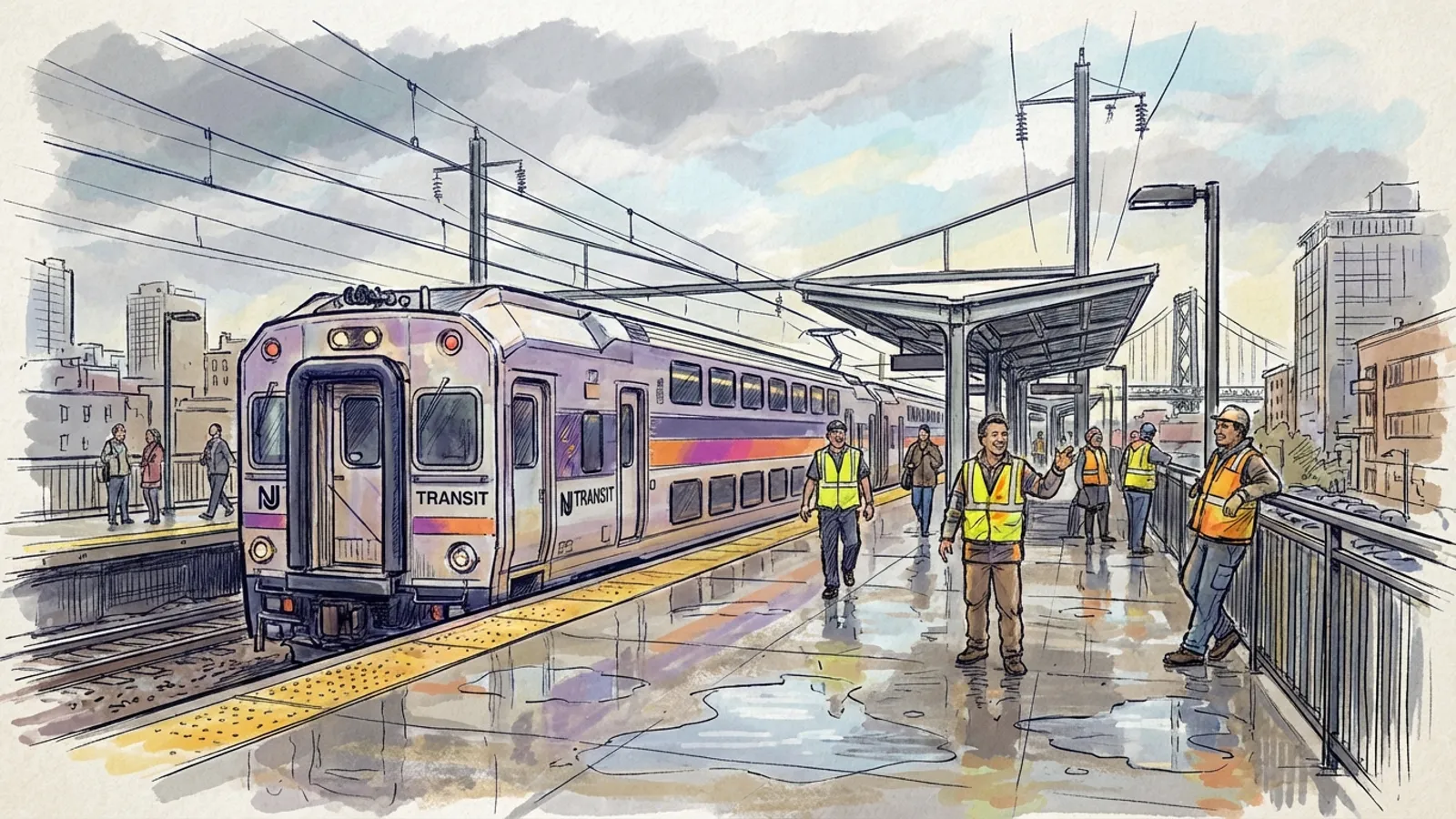 NYC-NJ Transit Restored in 12 Hours After Storm