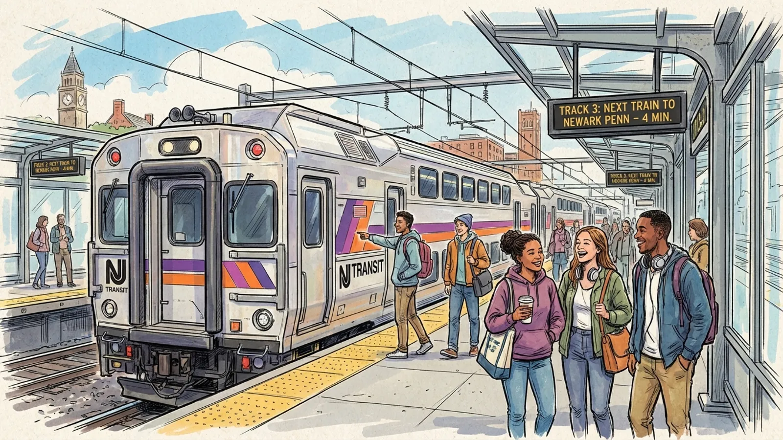 NJ Transit Cuts Fares for NYC Students