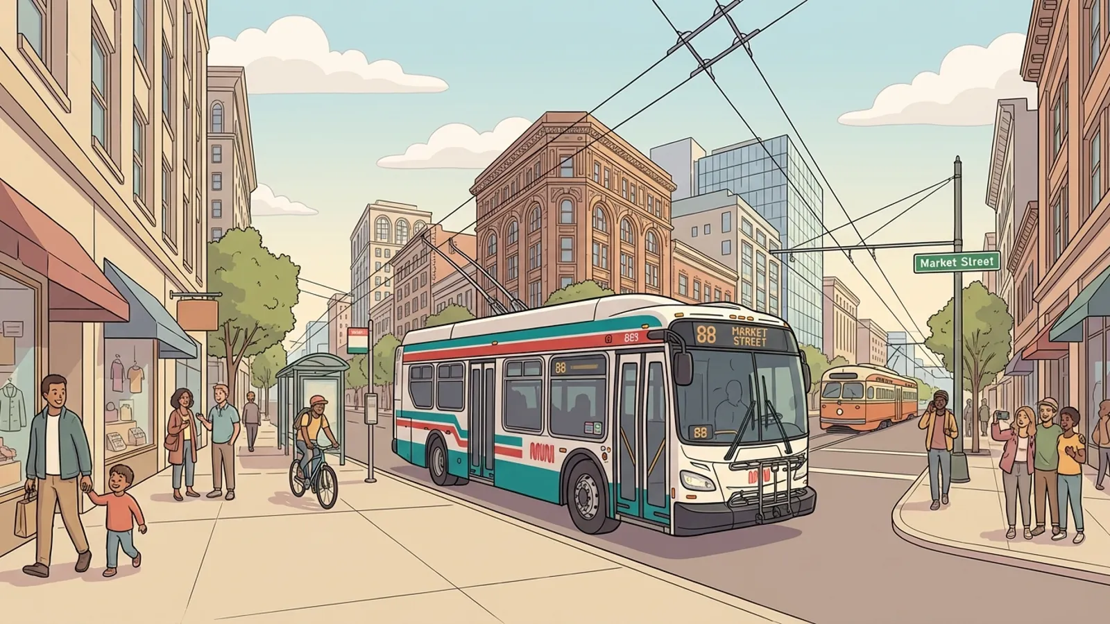 SF Line 88 Detours — Riders Adapt to Market Street Changes