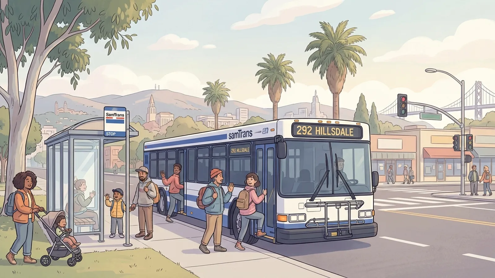 SamTrans Adjusts Routes to Boost SF Bay Reliability