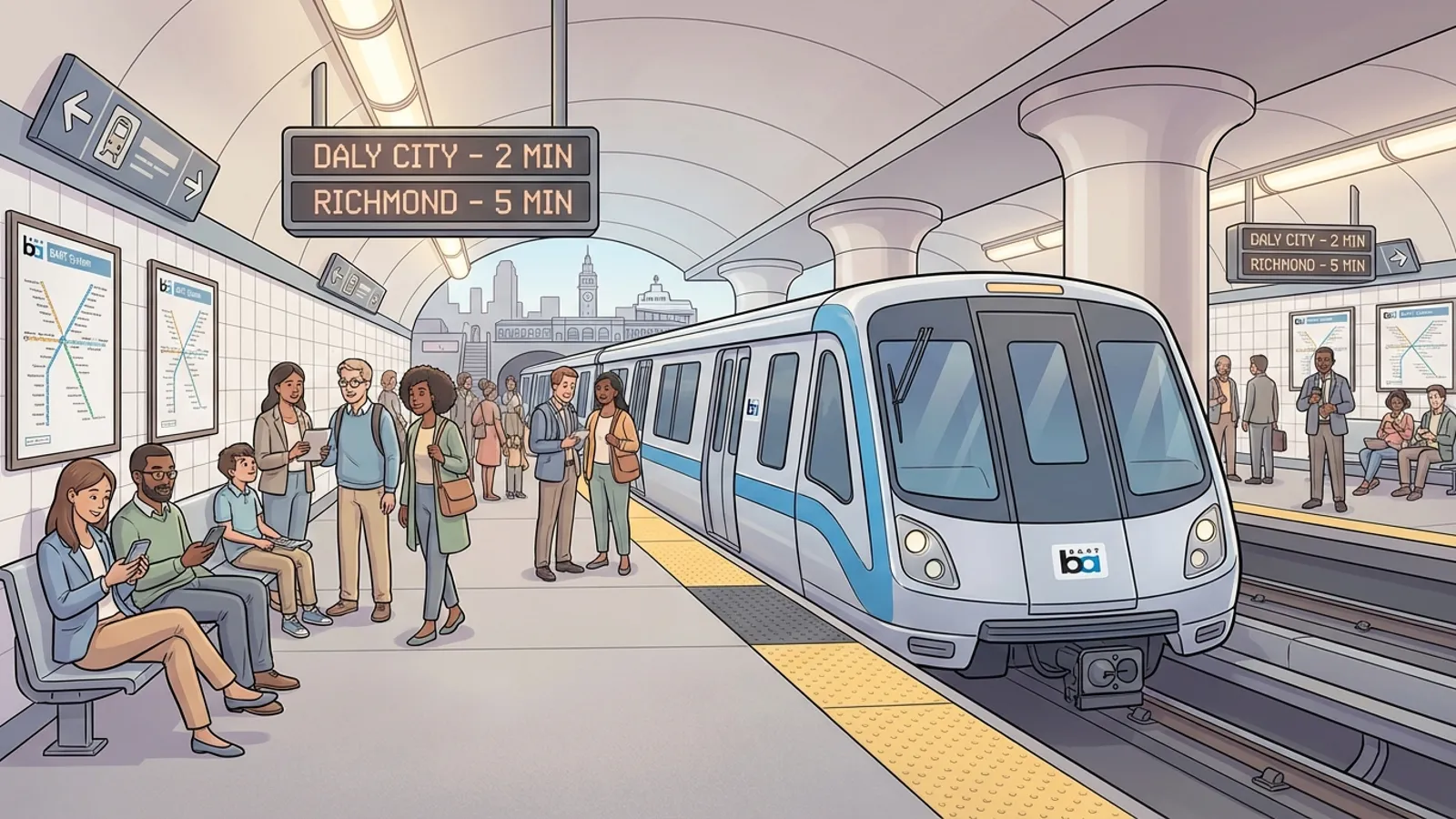 SF BART Shifts to Saturday Schedule for MLK Day