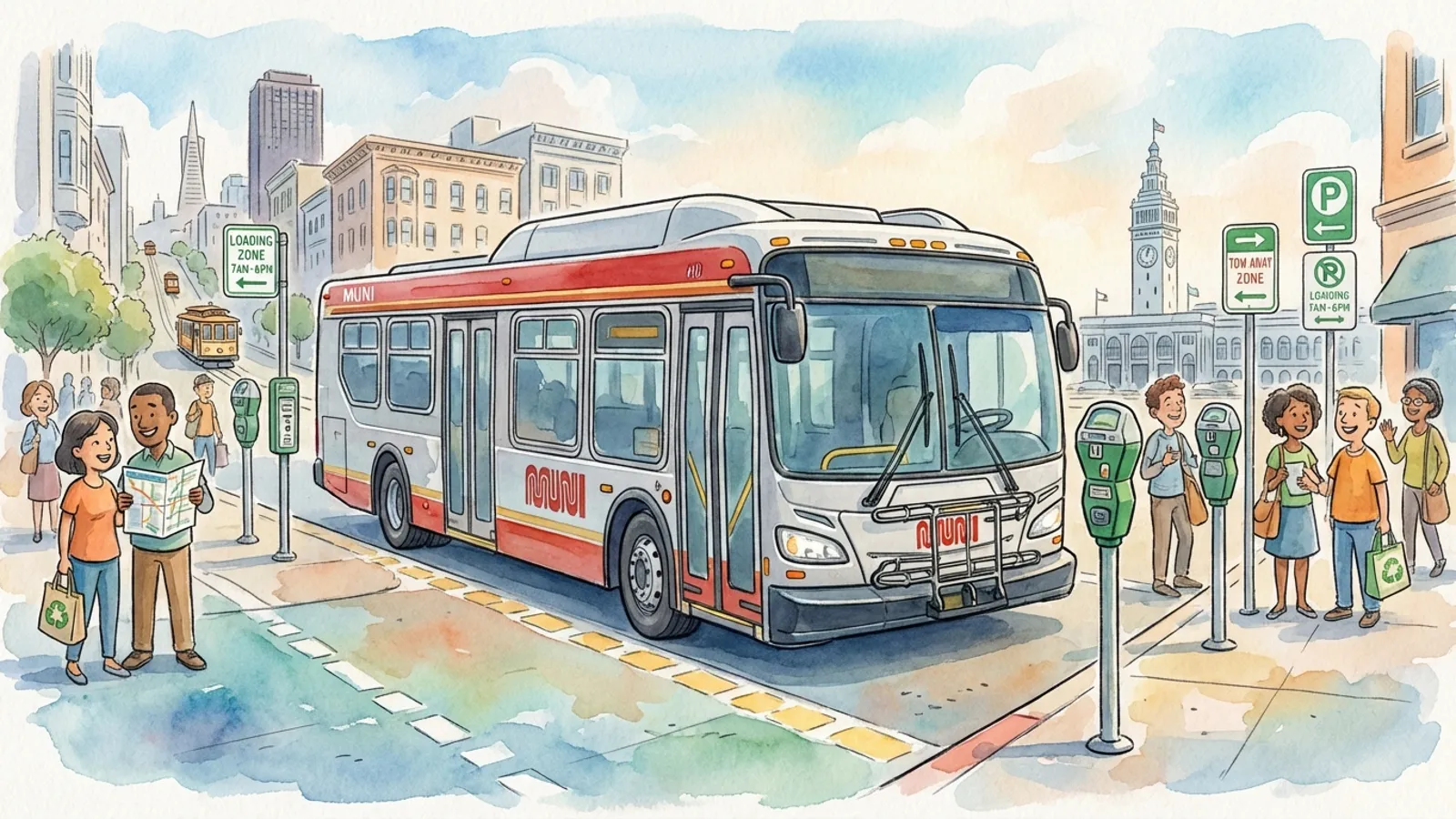 SF Opens Public Input on Curb Zone Improvements