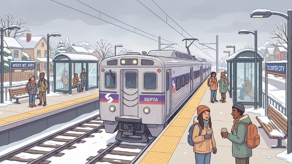 Philadelphia Transit Adapts After Storm, Recovery Underway