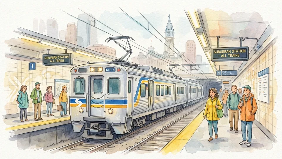 Philadelphia Train Route Shifts — Riders Adapt