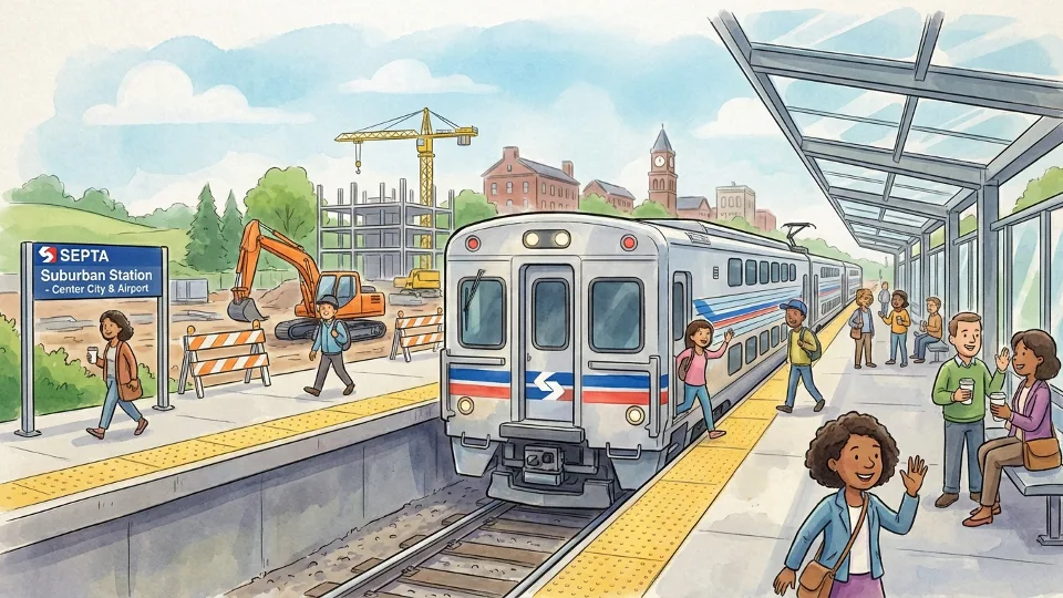 Philadelphia Upgrades Rail Station Through 2026