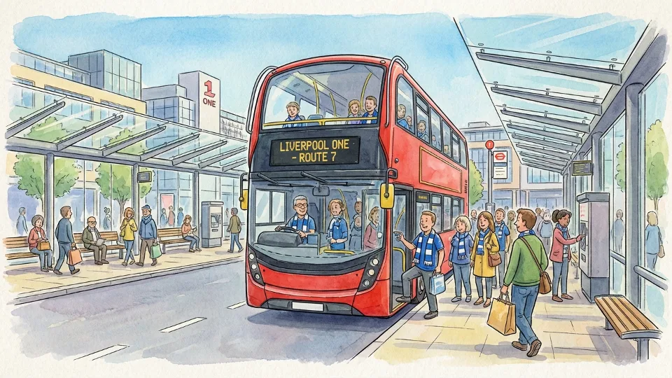 Liverpool 926 Bus Brings Fans Straight to Anfield