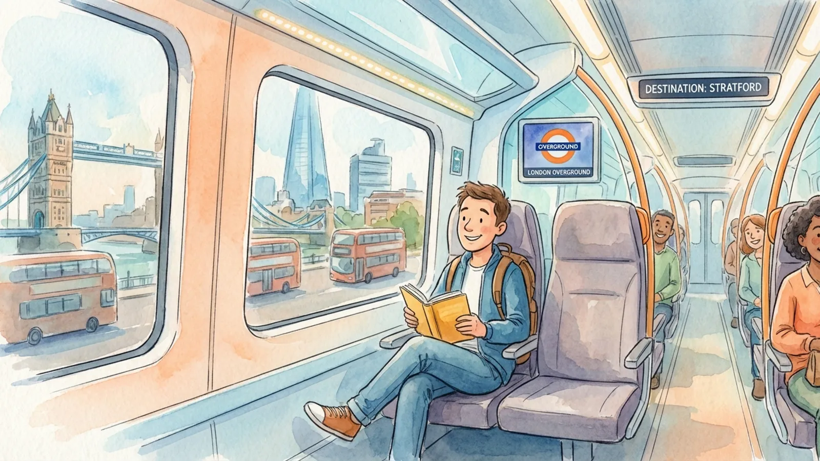 London Rail Turns Commute Time Into Hobby Time