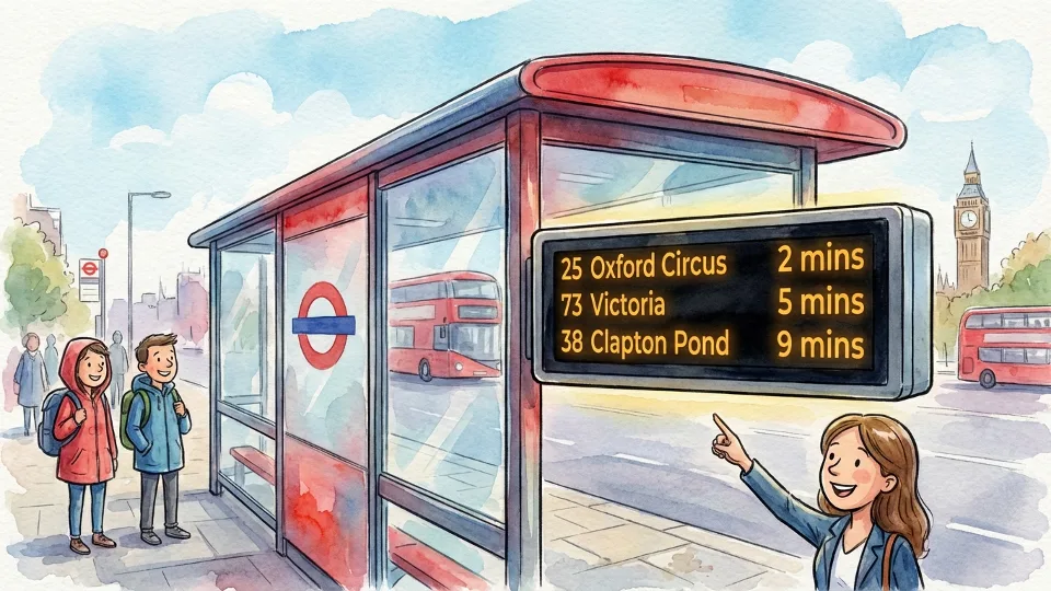 London Bus Display Down — But Help Is Available