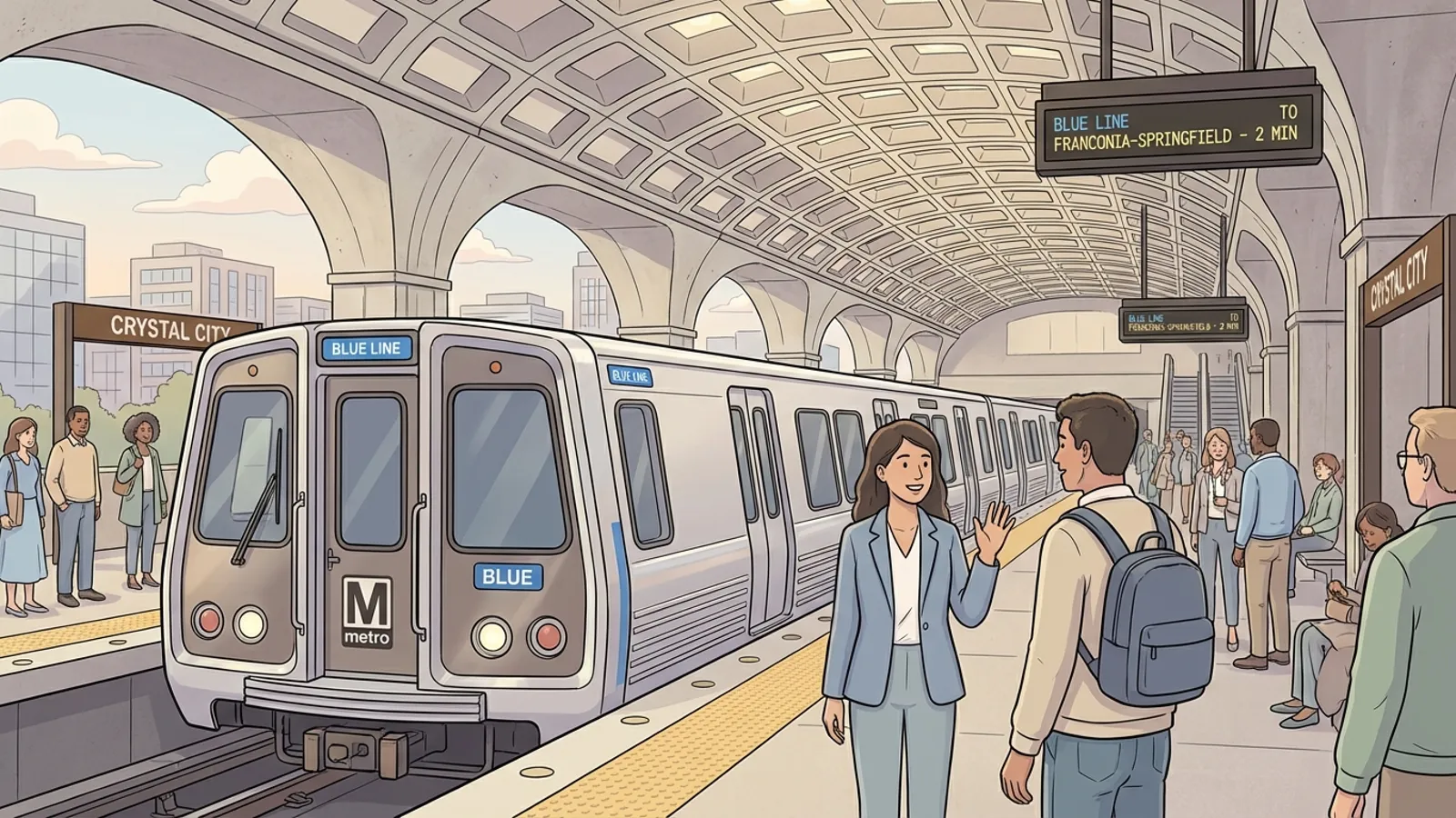 DC Metro Upgrades Crystal City Access This Spring