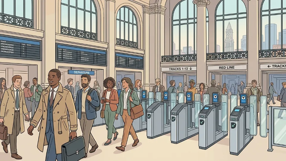 Boston's South Station Tests New Fare Tech