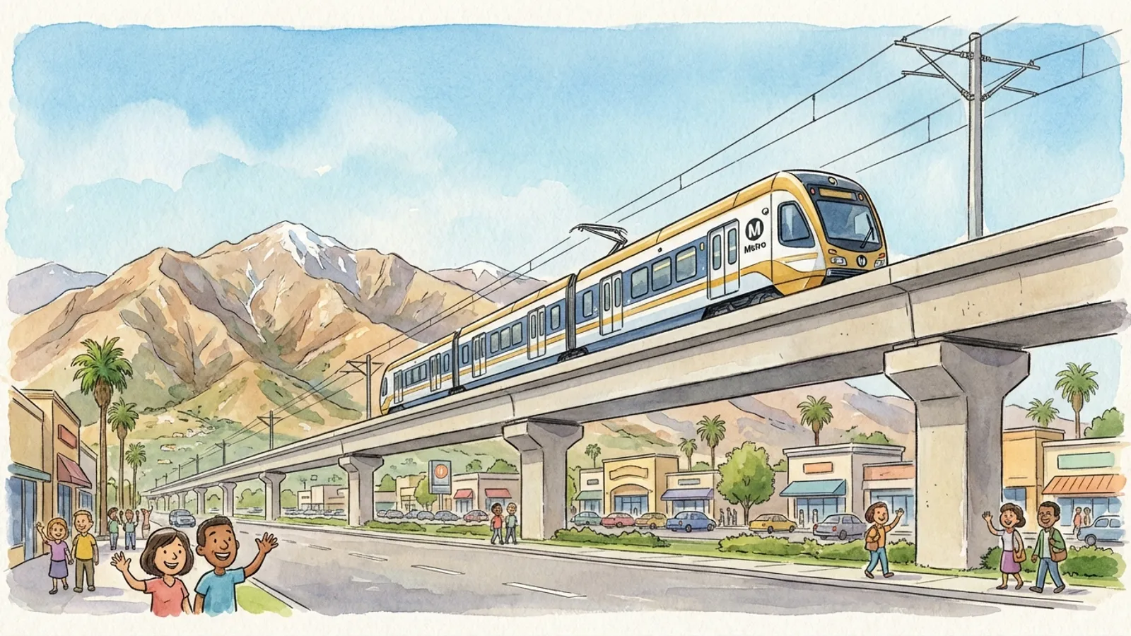 LA Rail Adapts Service After Track Issue