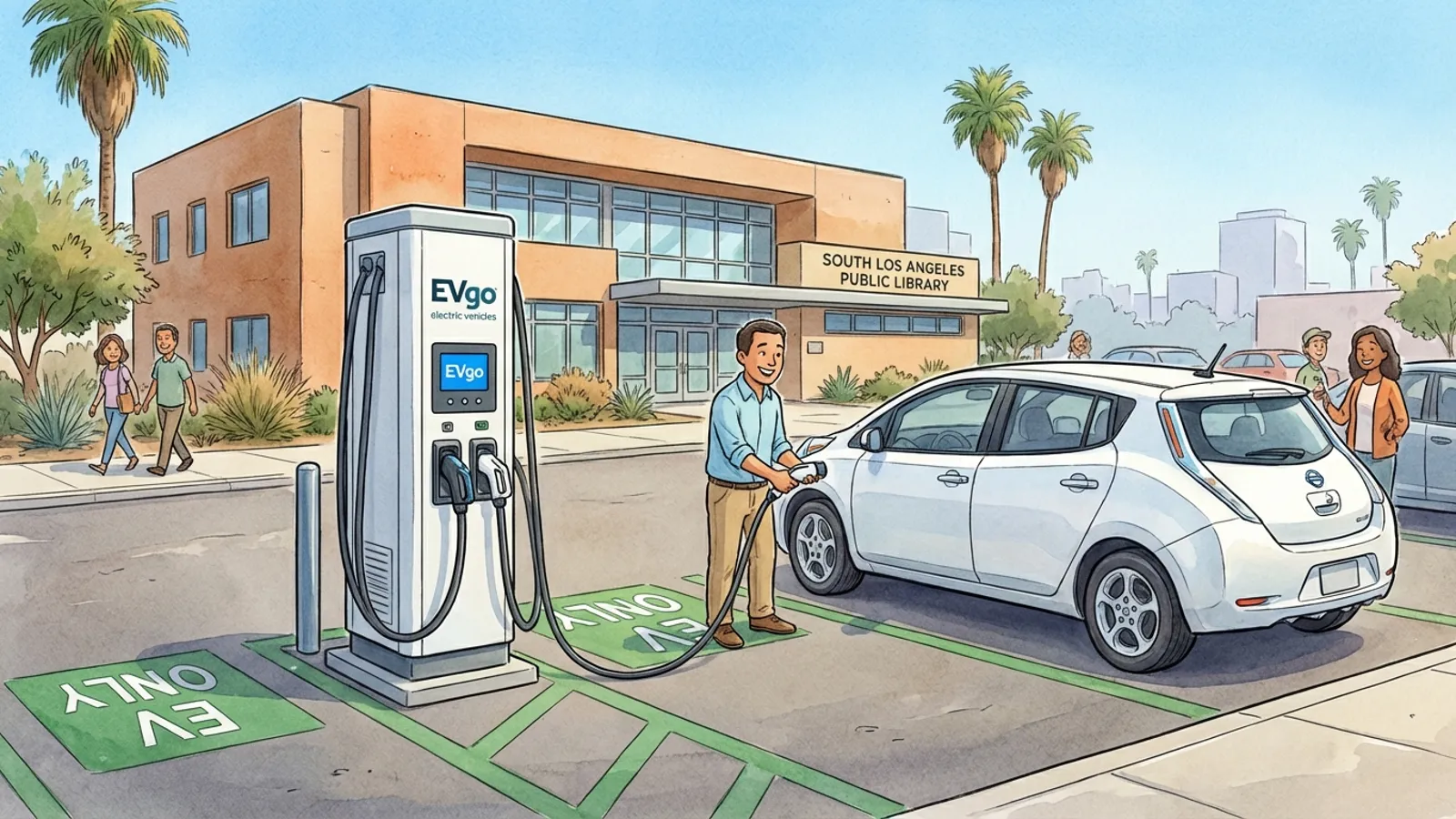 South LA Expands EV Access at Community Hubs