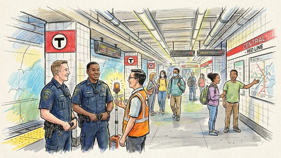 Boston Officers Save Life on Red Line Tracks