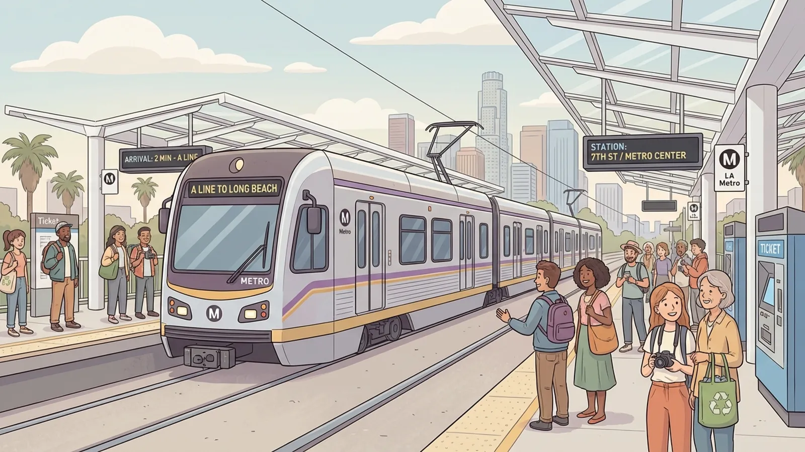 LA Metro Ridership Climbs to 84% of Pre-Pandemic Levels