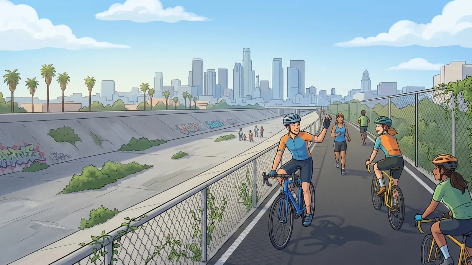LA River Bike Path Takes Shape With Community Input