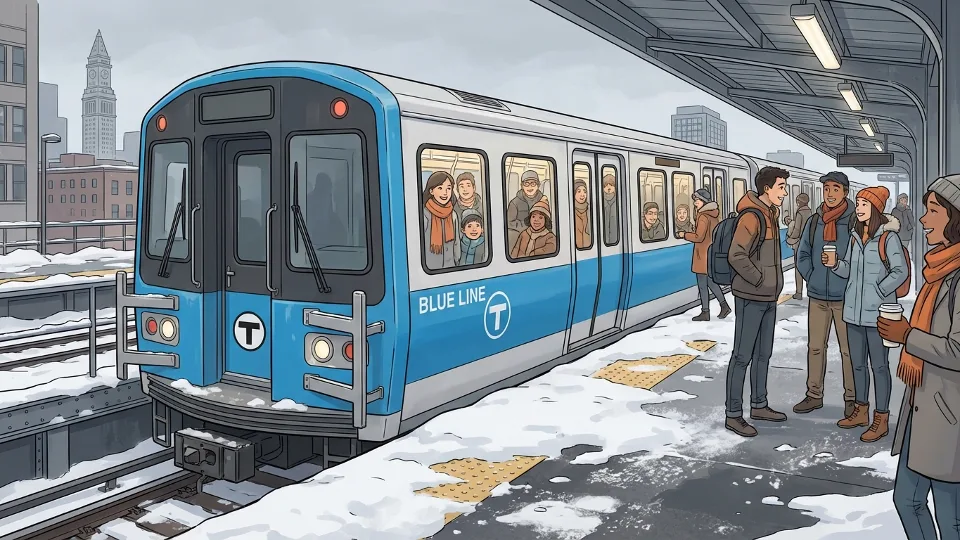 Boston Blue Line Adapts to Winter Weather Challenge