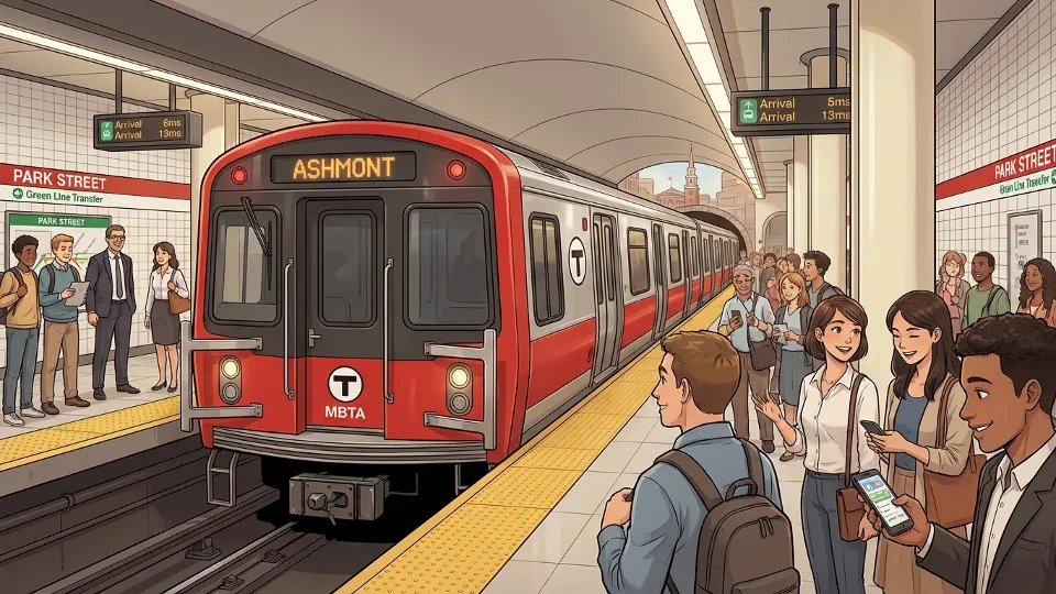Boston Red Line Restored After Brief Morning Delay
