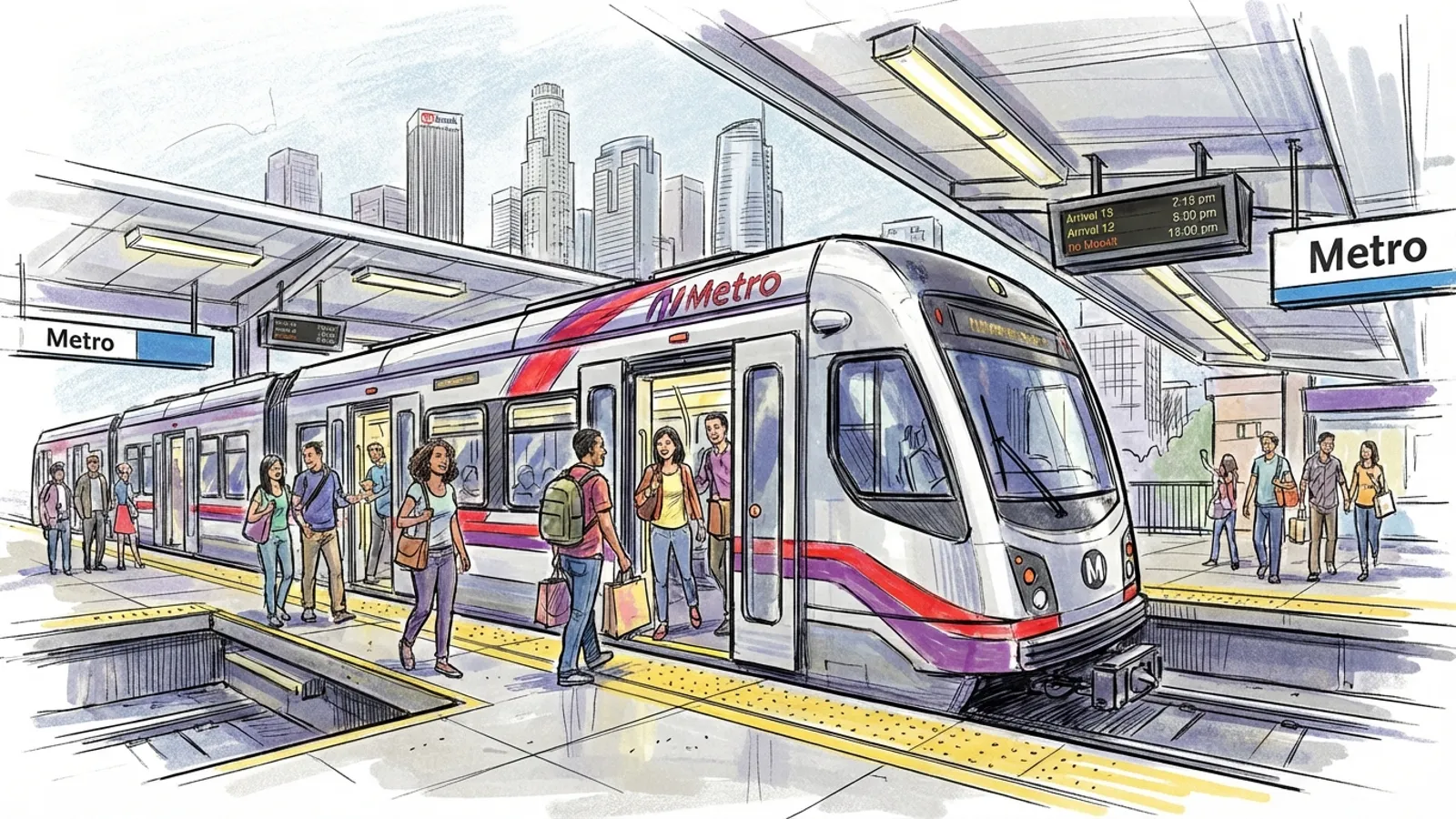 LA Metro Weekend Ridership Climbs Across All Lines