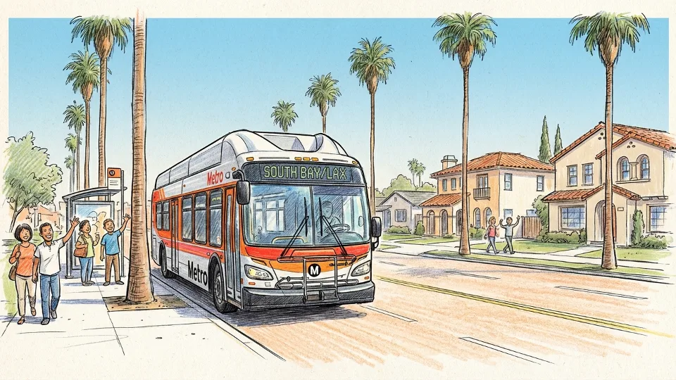 LA Metro Approves South Bay Transit Upgrades
