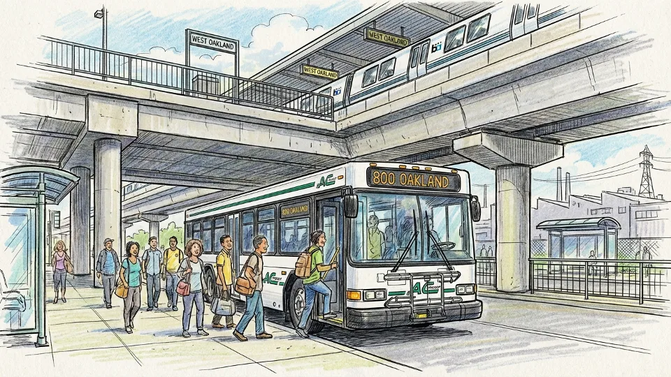 SF Bay Area Transit Hub Restored After Brief Disruption