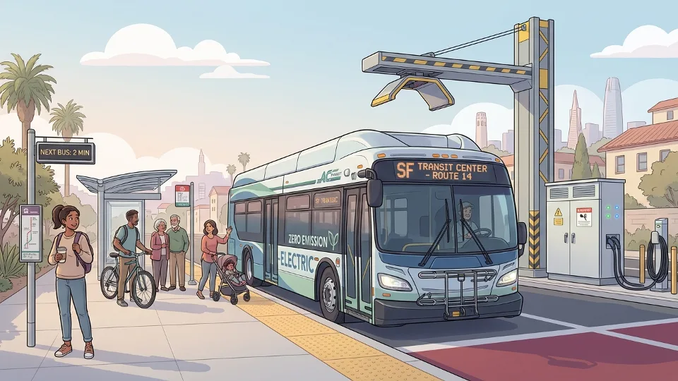 SF Bay Area Accelerates Electric Transit Future