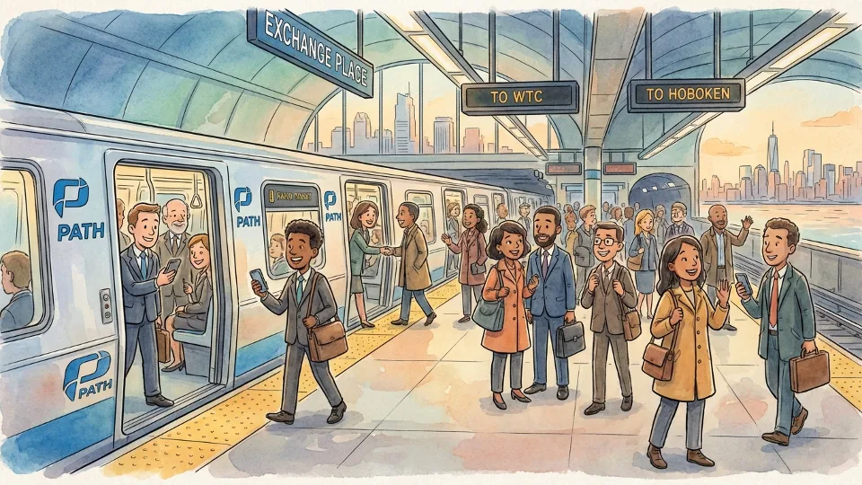 NYC PATH Adapts as Exchange Place Elevators Repair