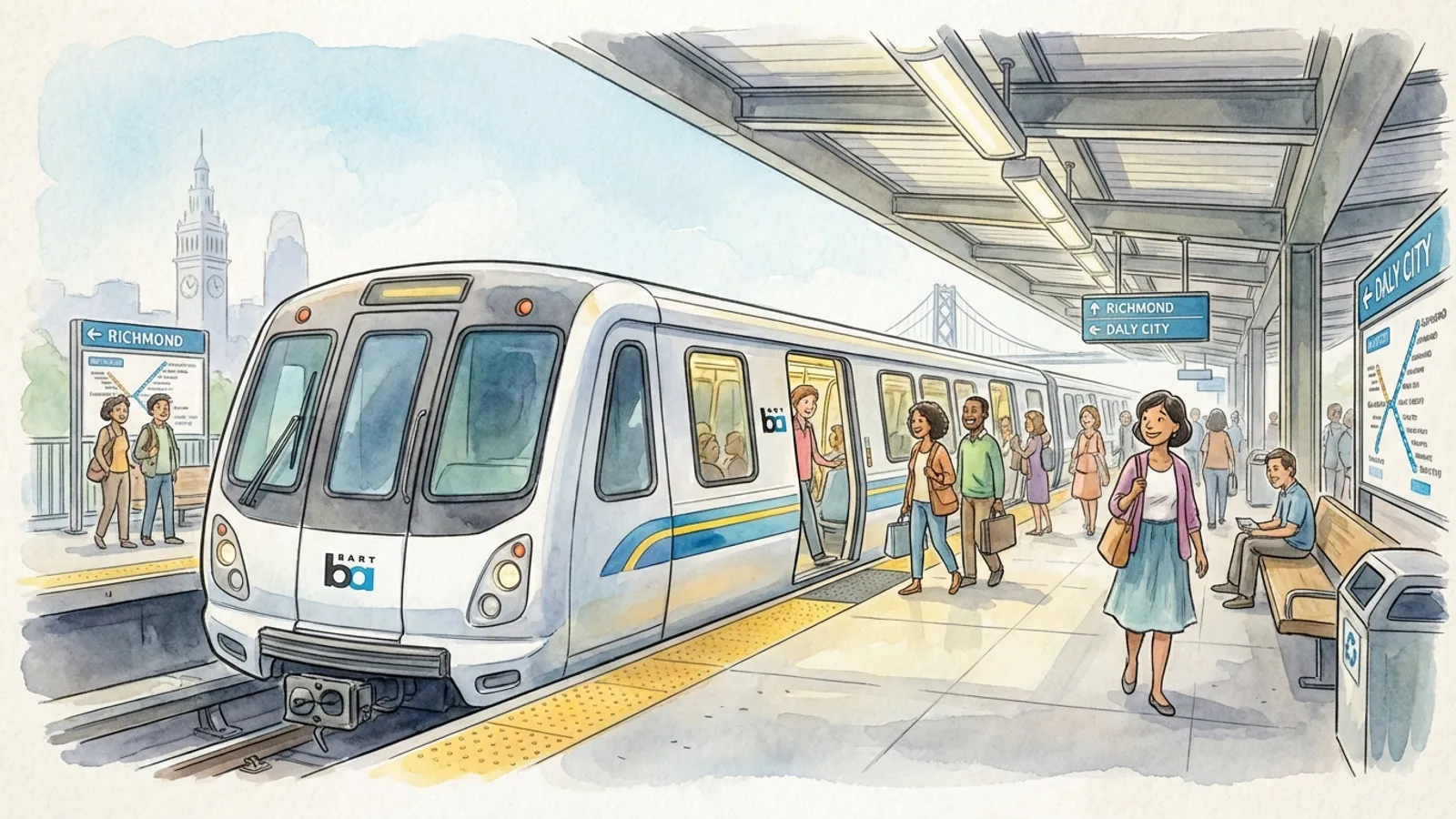 SF BART Turns Train Into Valentine's Day Dating Venue