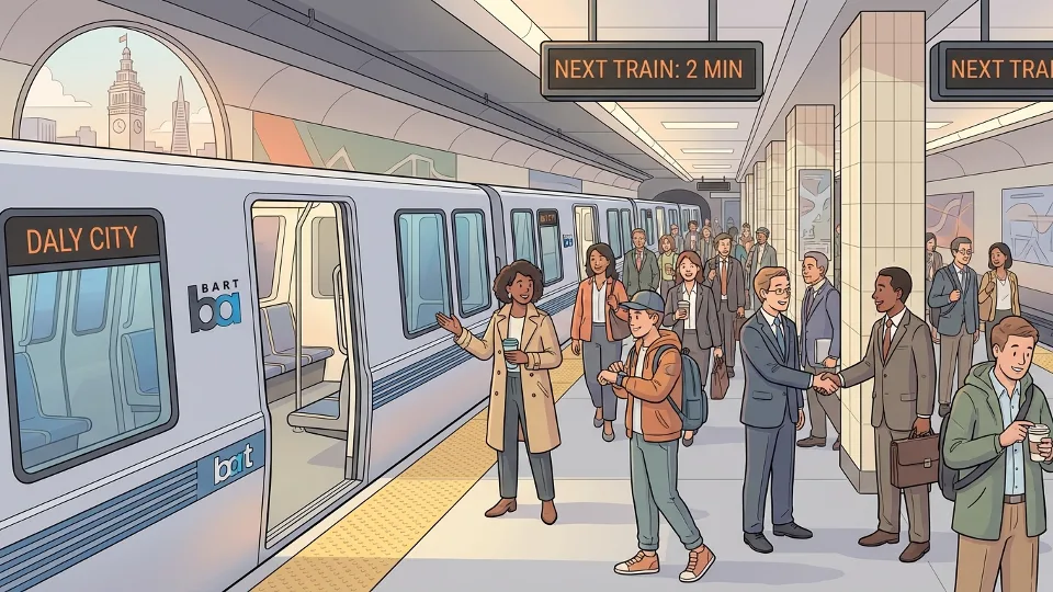 SF BART Ridership Surges 13.5% as Commuters Return
