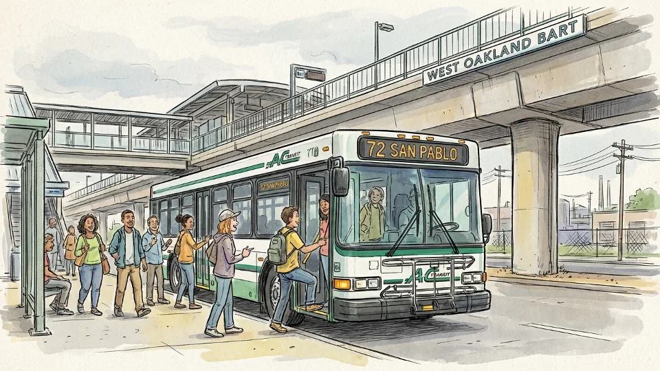 SF Bus Service Restored After West Oakland Emergency