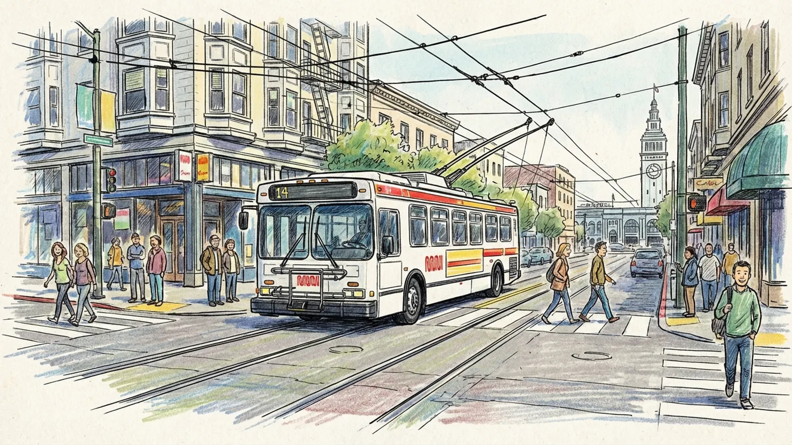SF Muni Routes Back on Track After Fulton Collision