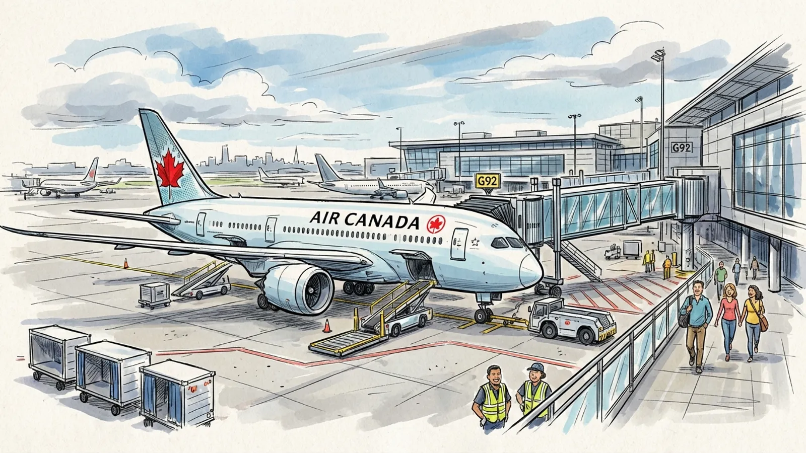 Air Canada Halts SF Flights — But Talks Continue