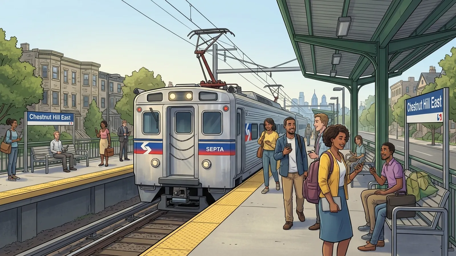 Philadelphia Train Delay Sparks Better Rider Alerts