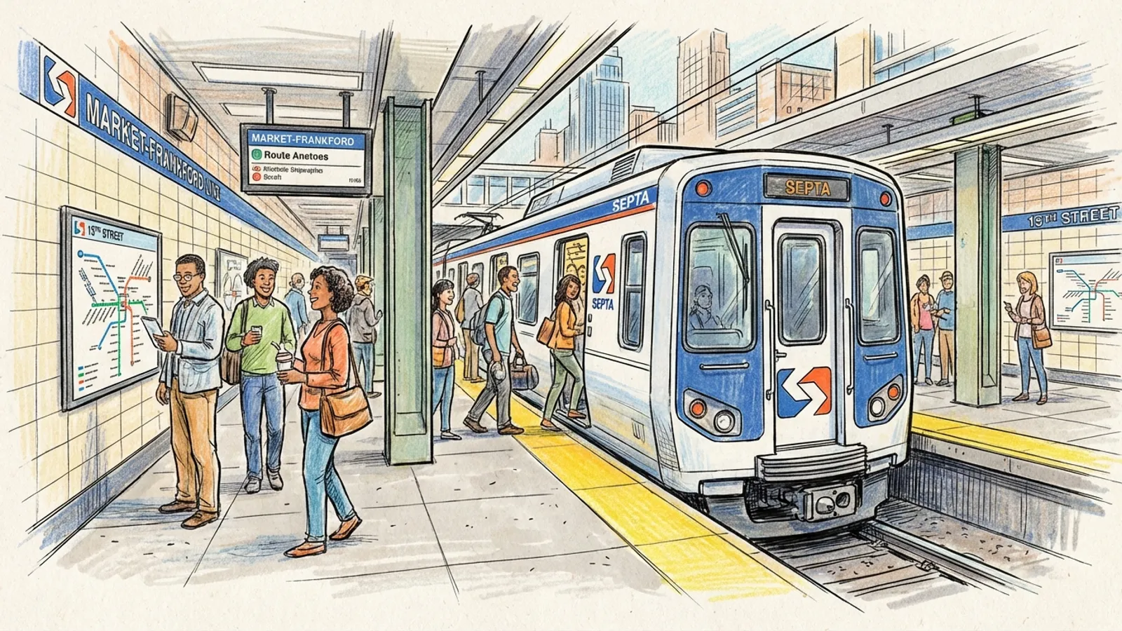 Philadelphia SEPTA Adds Auto Show Transit Access