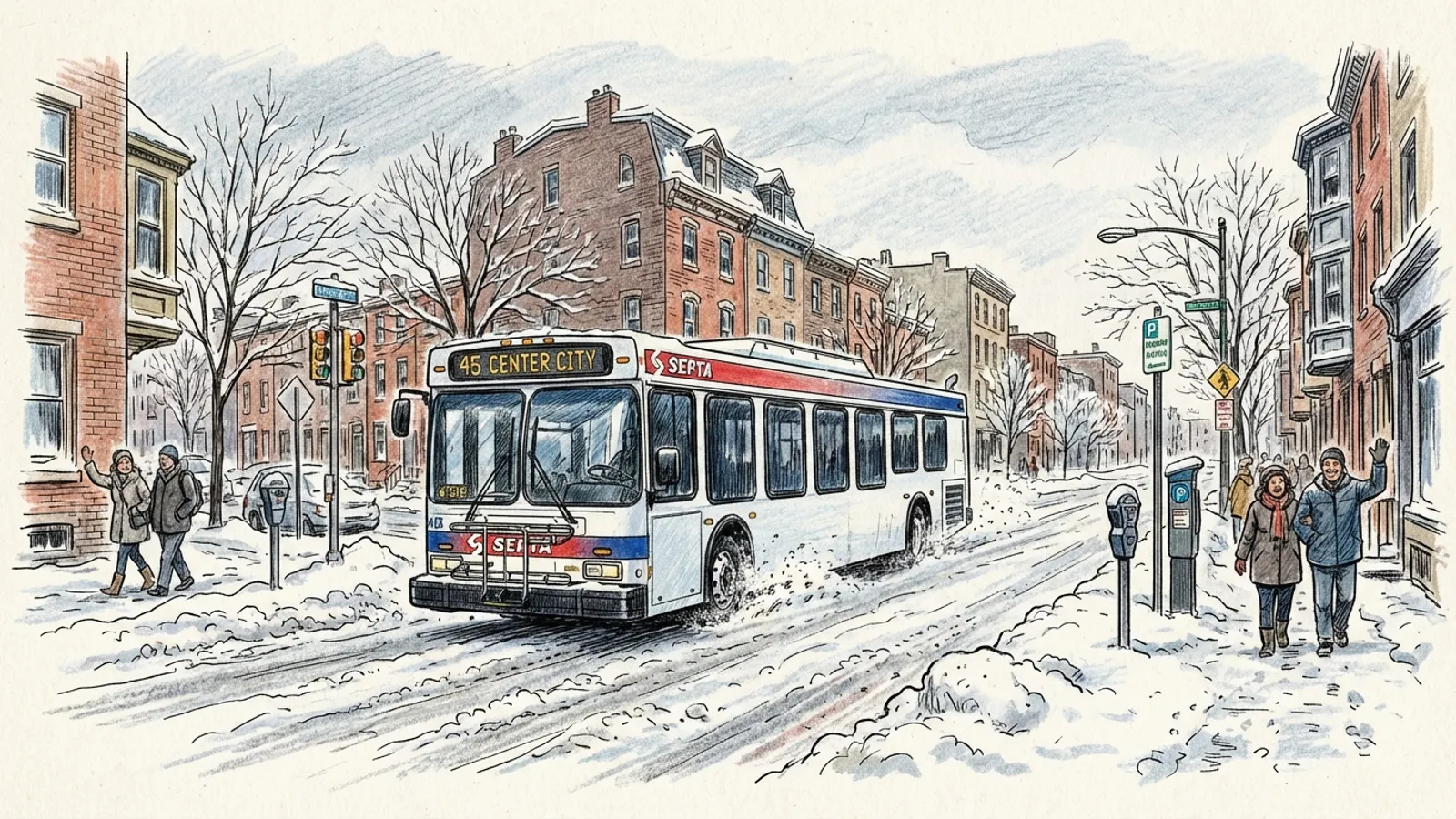Philadelphia Transit Bounces Back After Snow