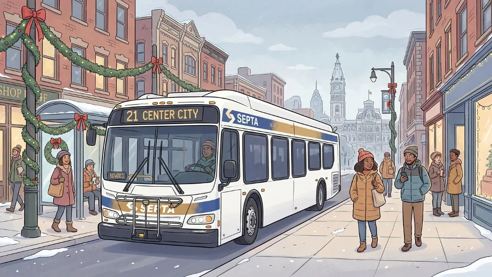 Philadelphia SEPTA Adapts Service for Holiday Travel