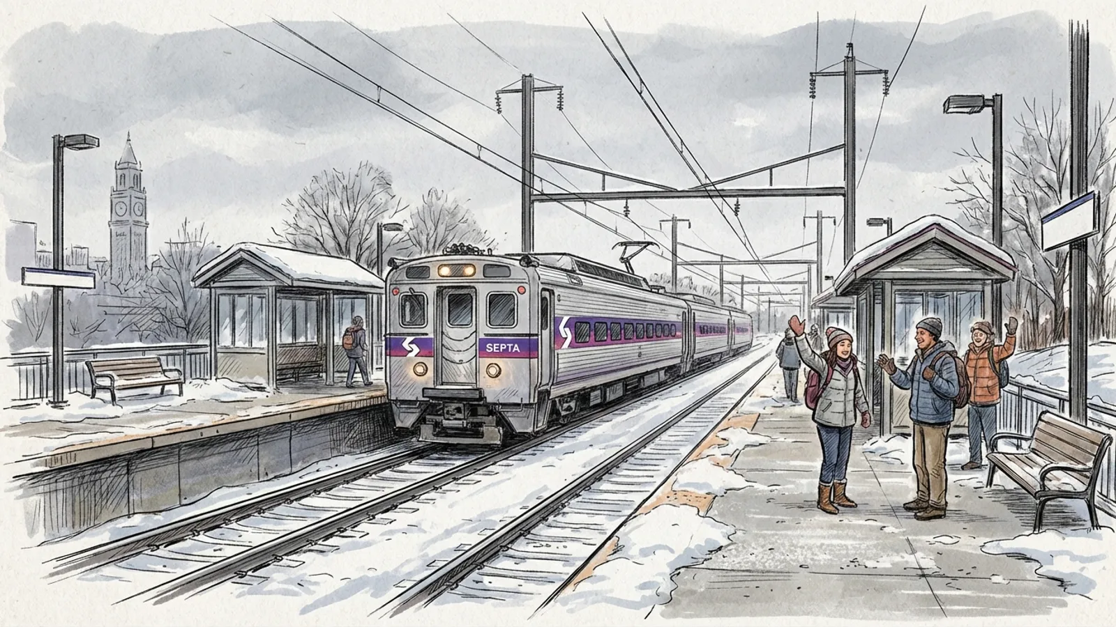 Philadelphia SEPTA Preps to Keep Transit Moving