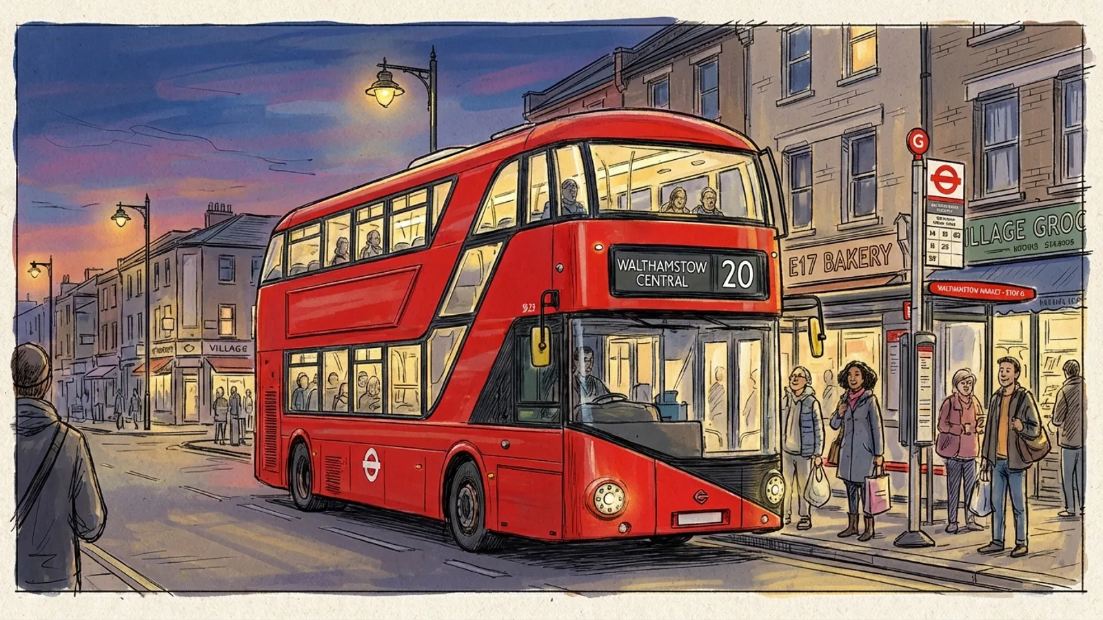 Route 20 Keeps Walthamstow Moving On Time