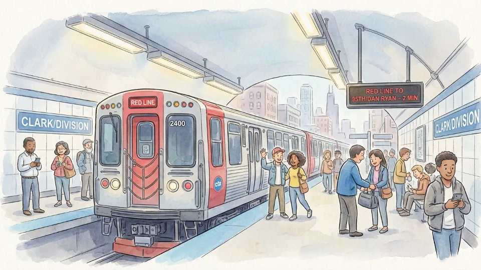 Chicago Red Line Elevator Out — Repairs Underway