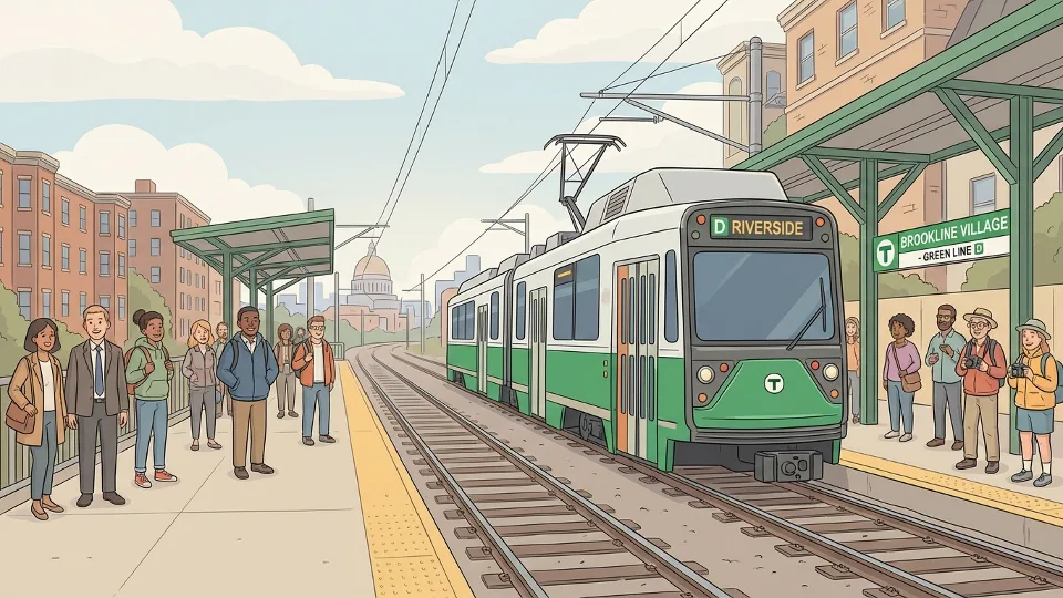 Boston Green Line C Branch Back on Track