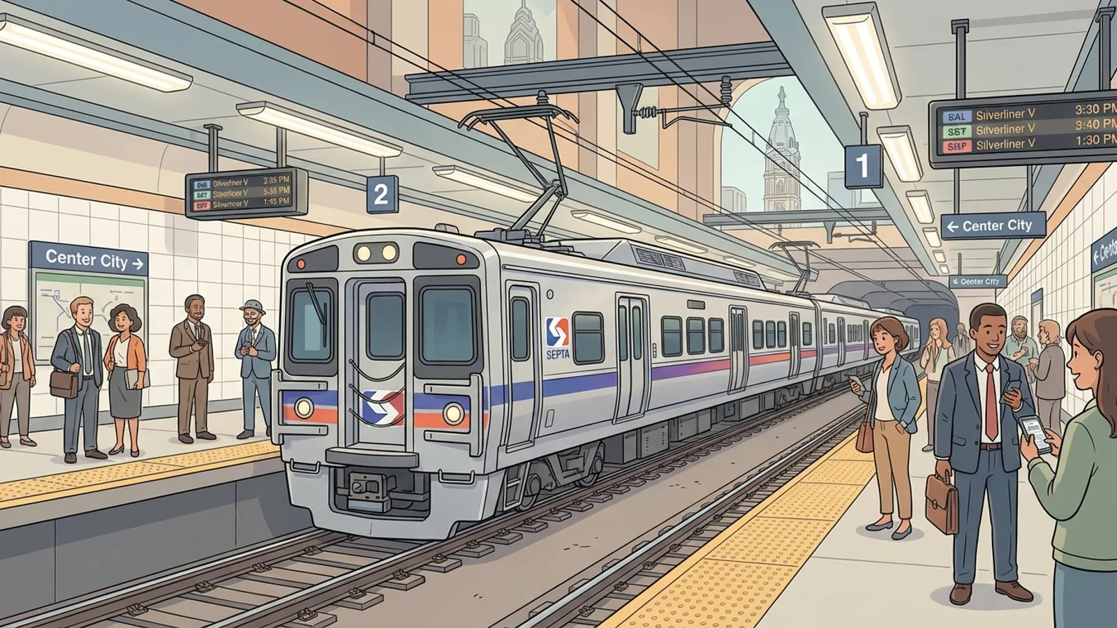 Philadelphia Train Delay Sparks Call for Better Tracking