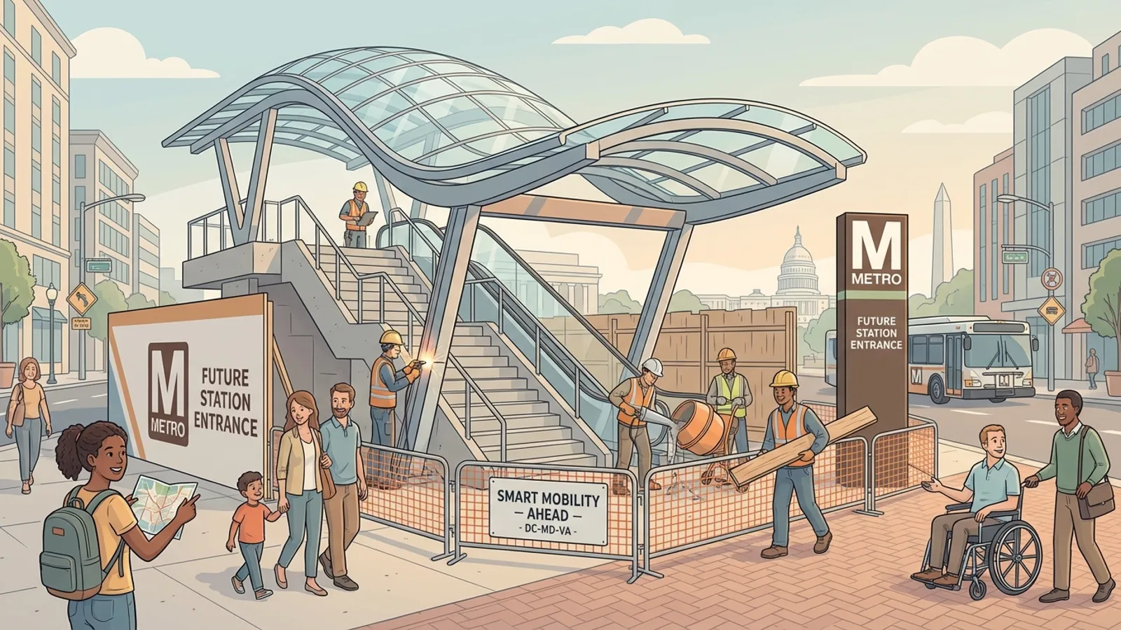 DC Metro Upgrades Judiciary Square With New Access