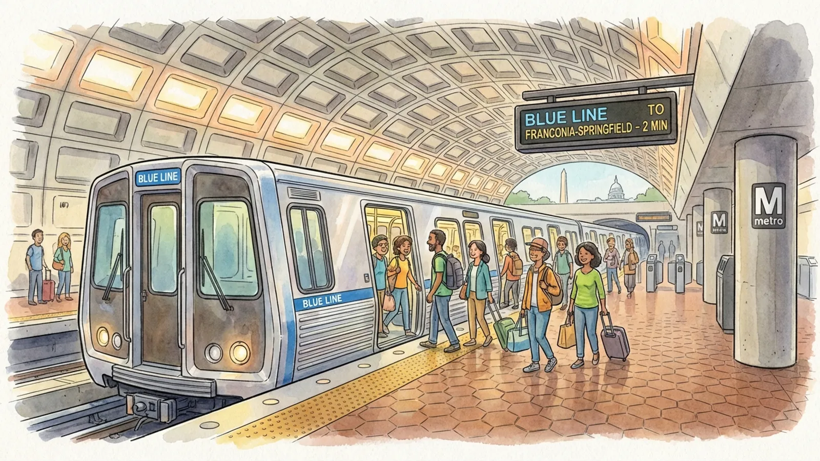 DC-Maryland-Virginia Metro Restores Full Weekend Service