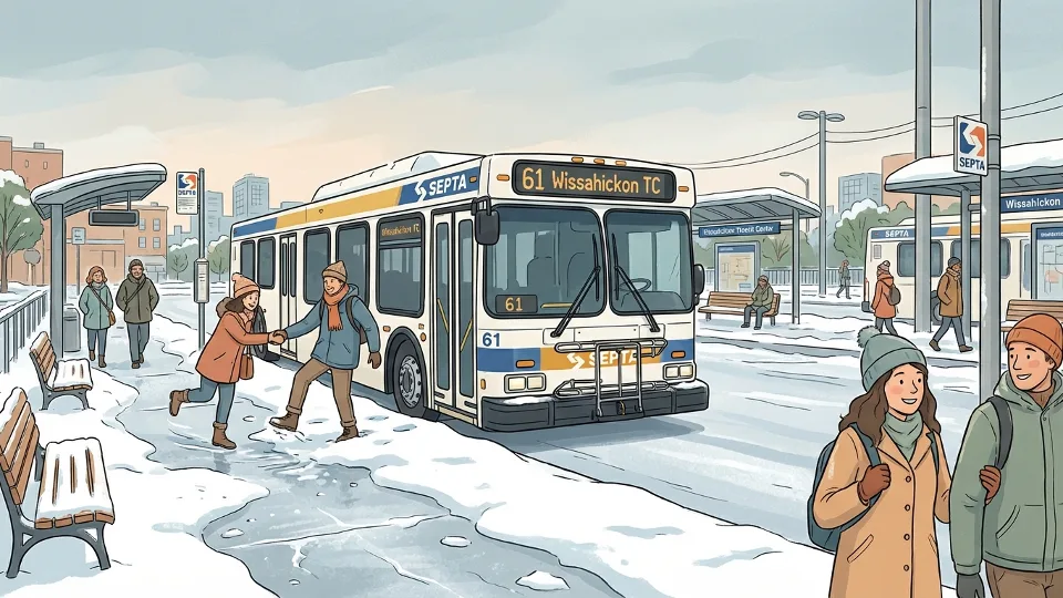 Philadelphia Transit Adapts as Winter Tests Access