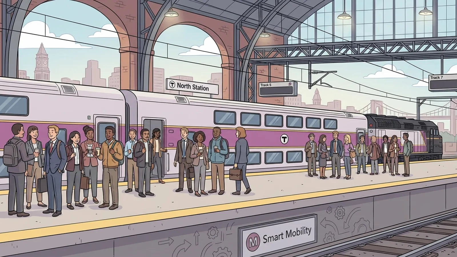 Boston Commuters Adapt as Switch Issue Tests Resilience