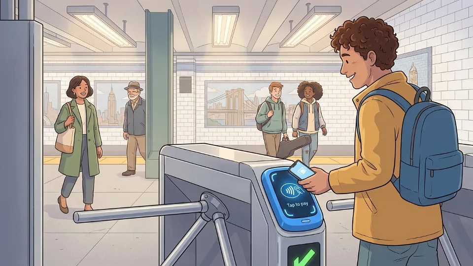NYC Subway Embraces Contactless Payment Era