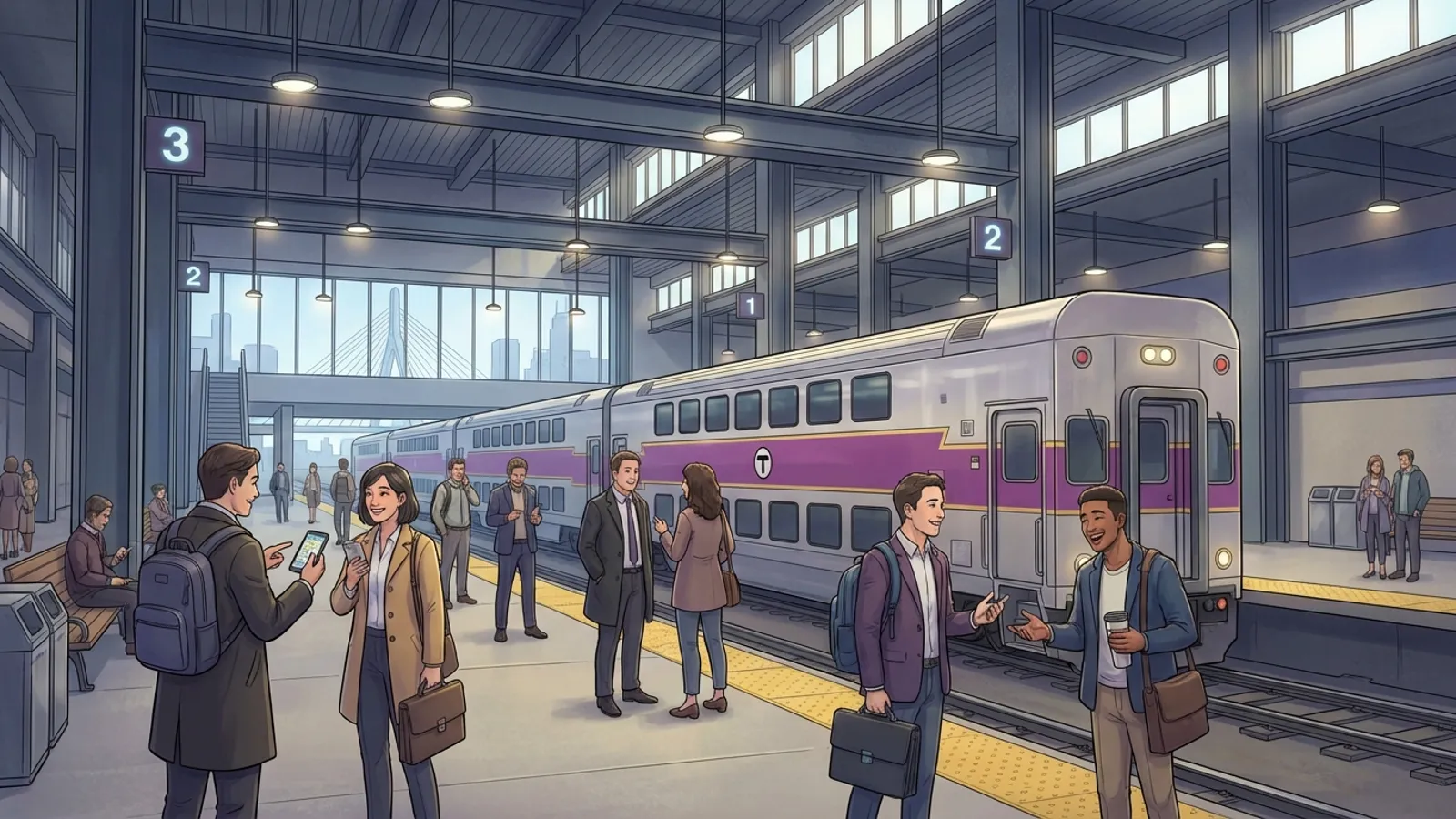 Boston Adapts Train Service with Shuttle Solution