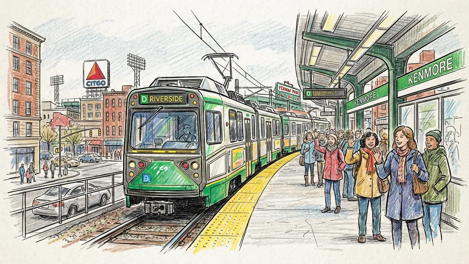 Boston Green Line Bounces Back After Kenmore Delay