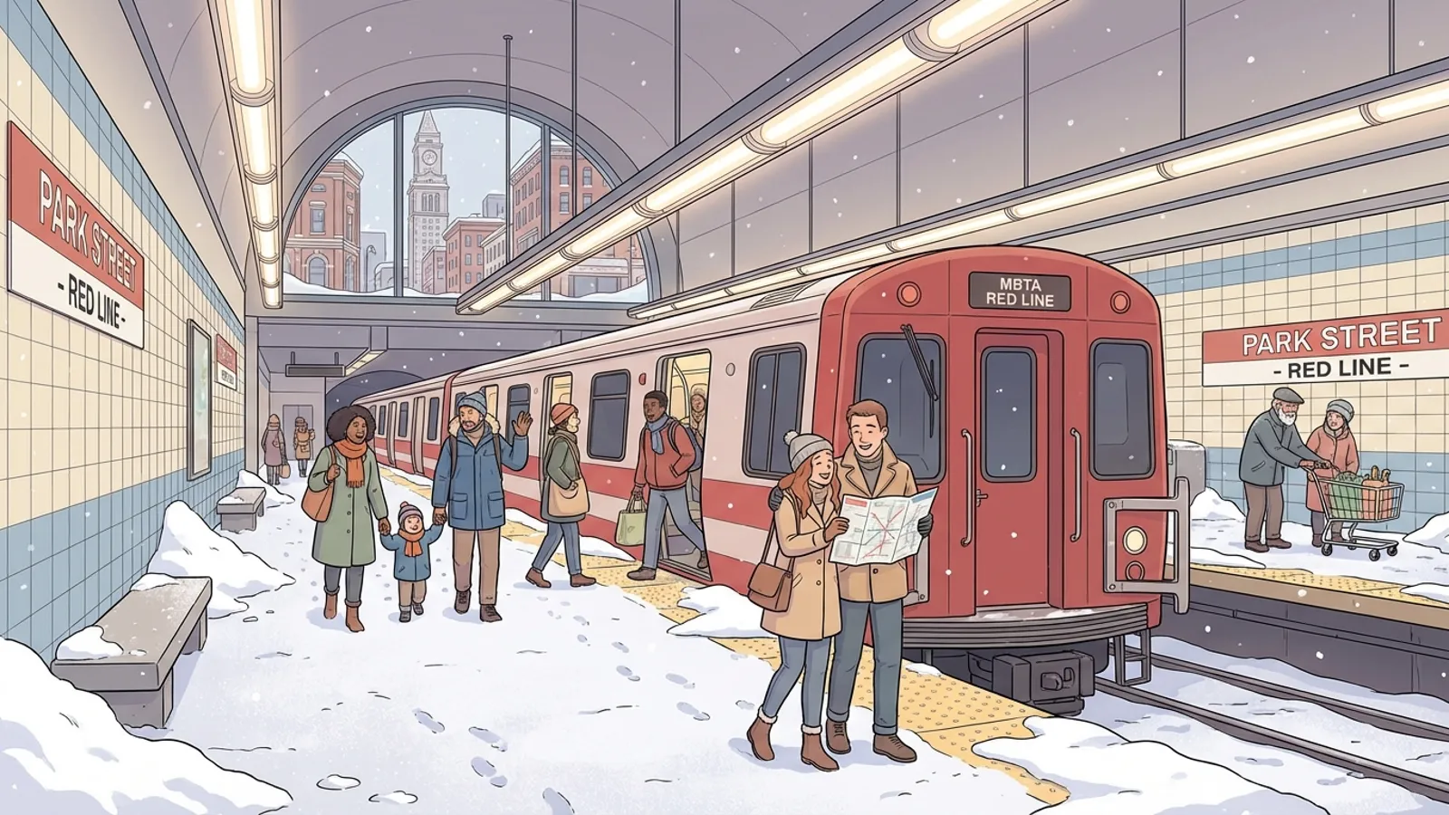 Boston MBTA Prepares Riders for Winter Ahead